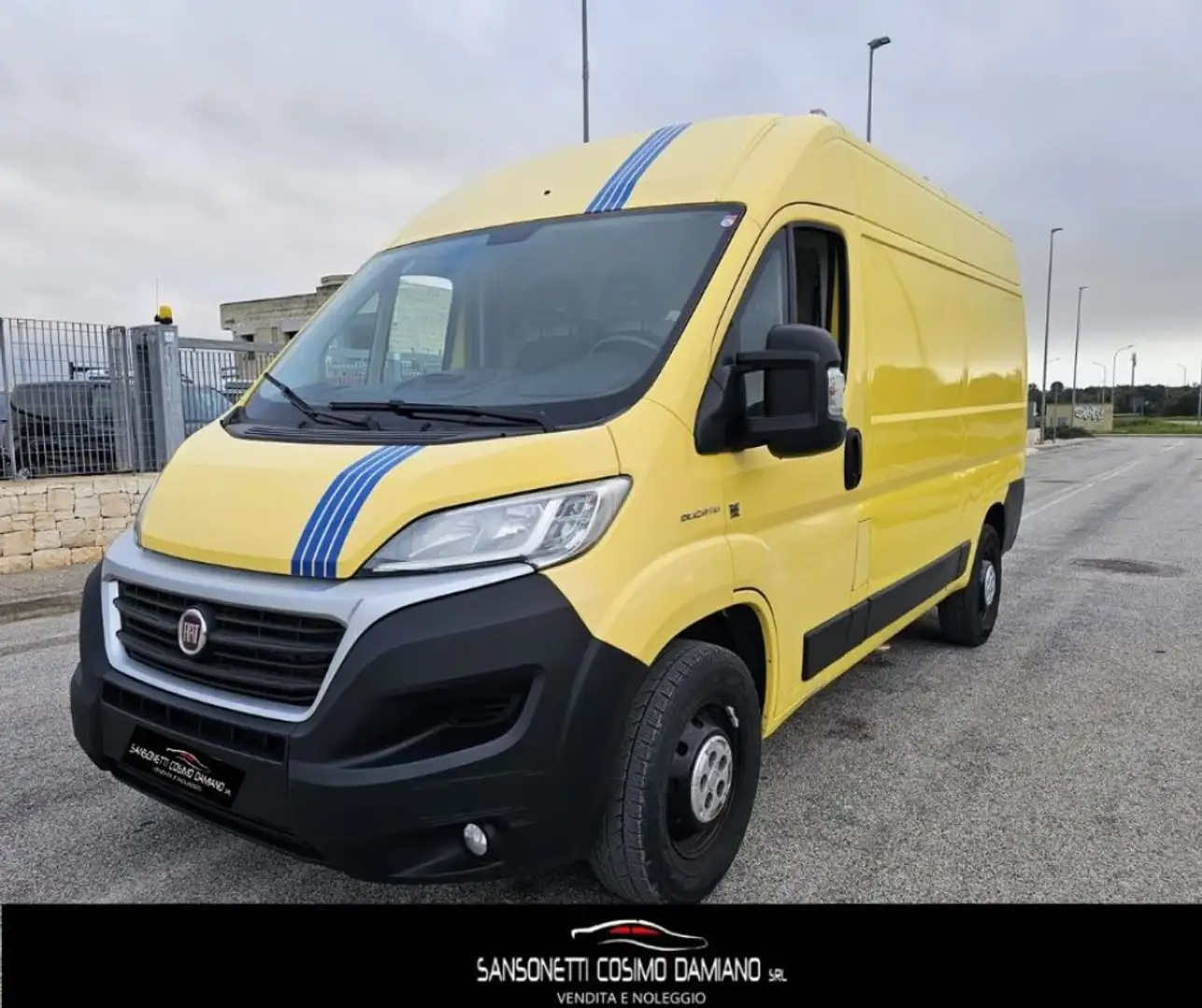 Fiat Ducato 35 2.3 MJT 130CV PM-TM Furgone 4x4 Giallo - 1