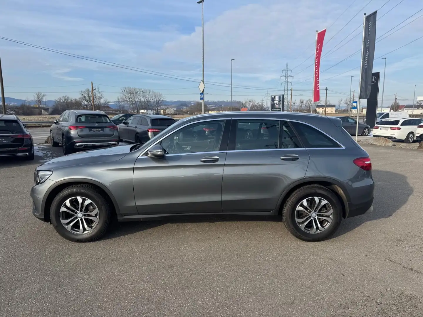 Mercedes-Benz GLC 250 4MATIC PTS Shz Klima Grau - 2