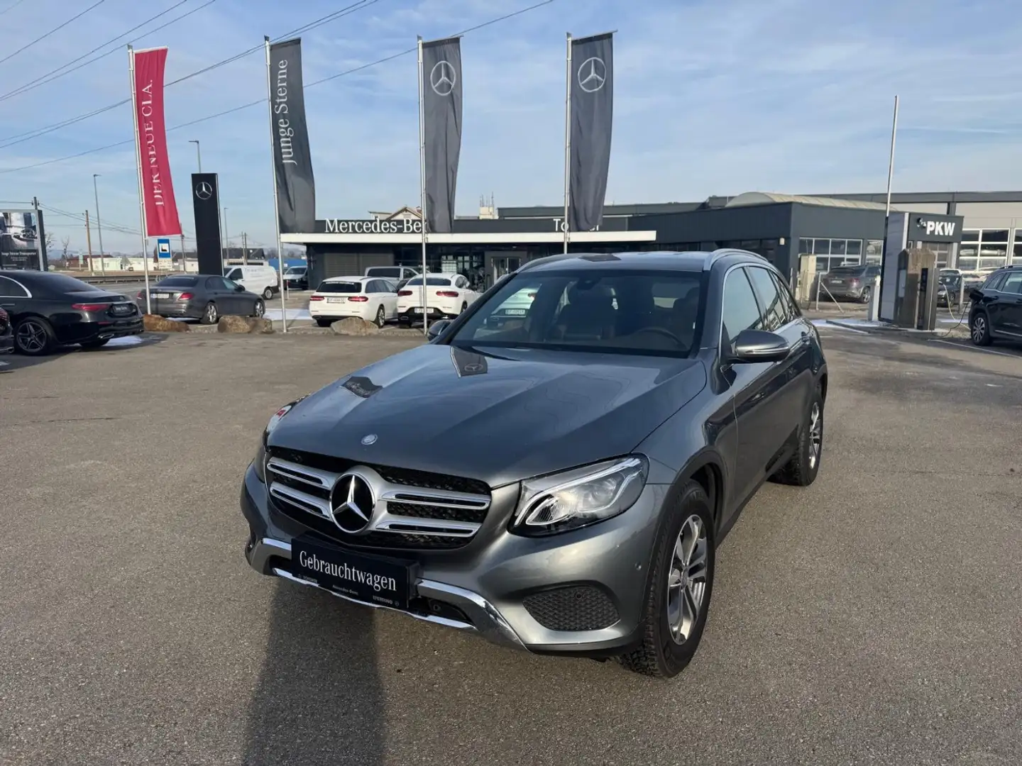 Mercedes-Benz GLC 250 4MATIC PTS Shz Klima Grau - 1