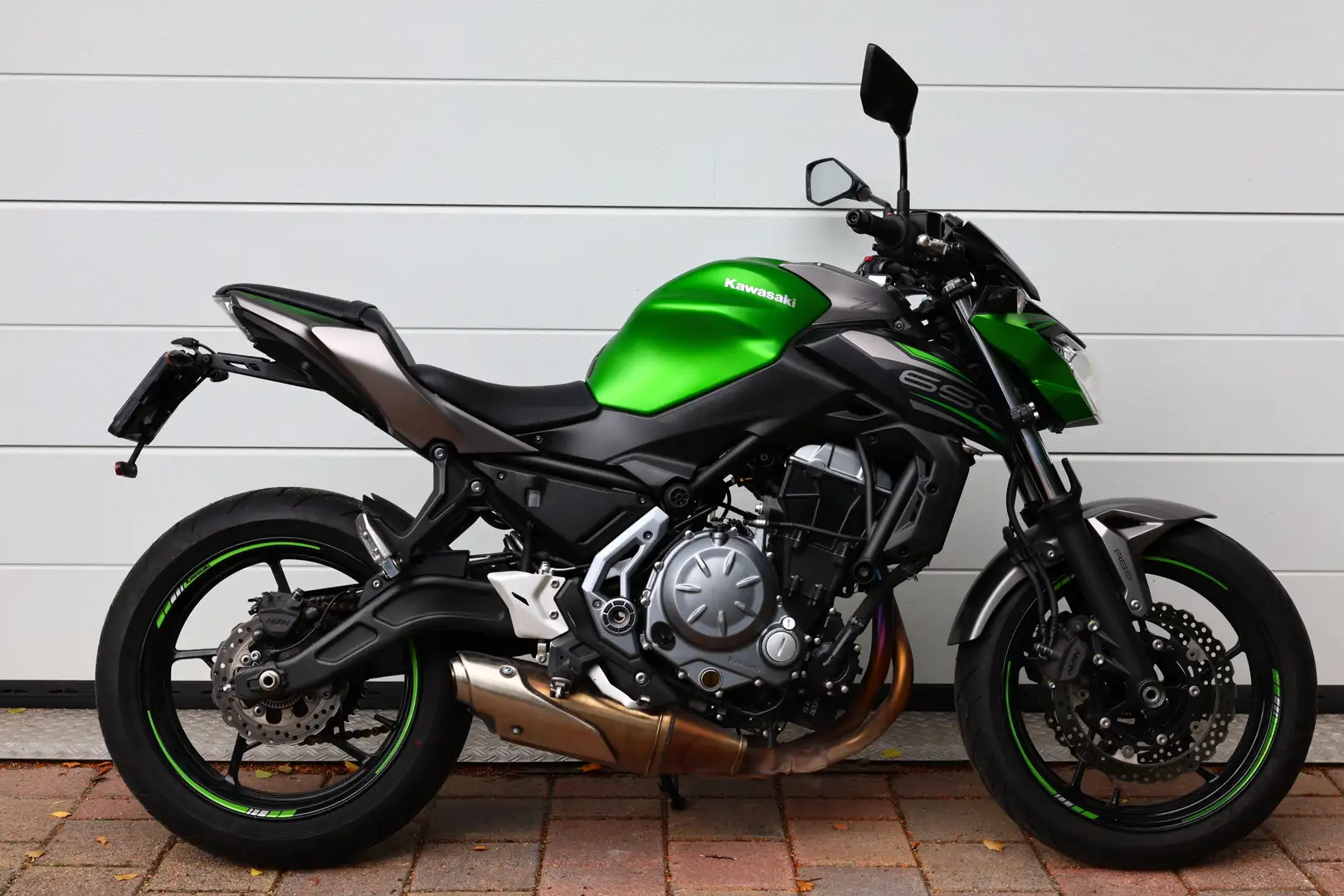 Kawasaki Z 650 ABS 50kw Groen - 1