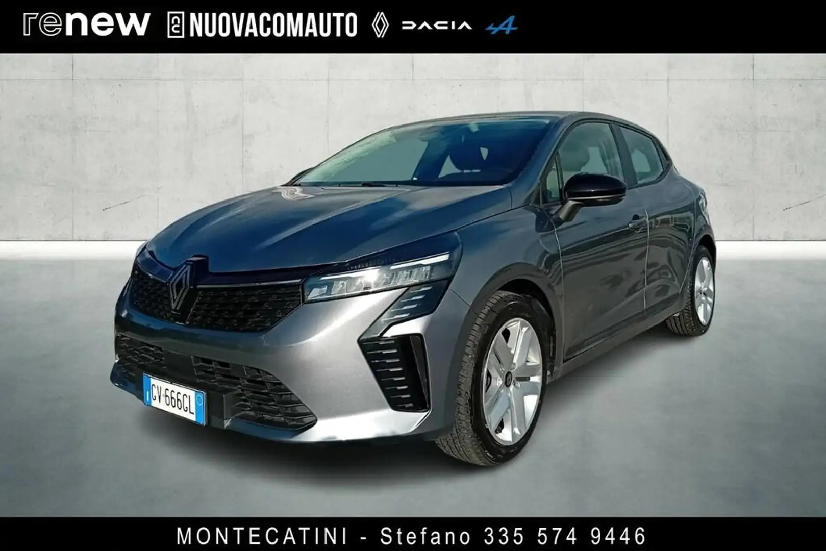 Renault Clio 1.0 tce Evolution 90cv Grigio - 1