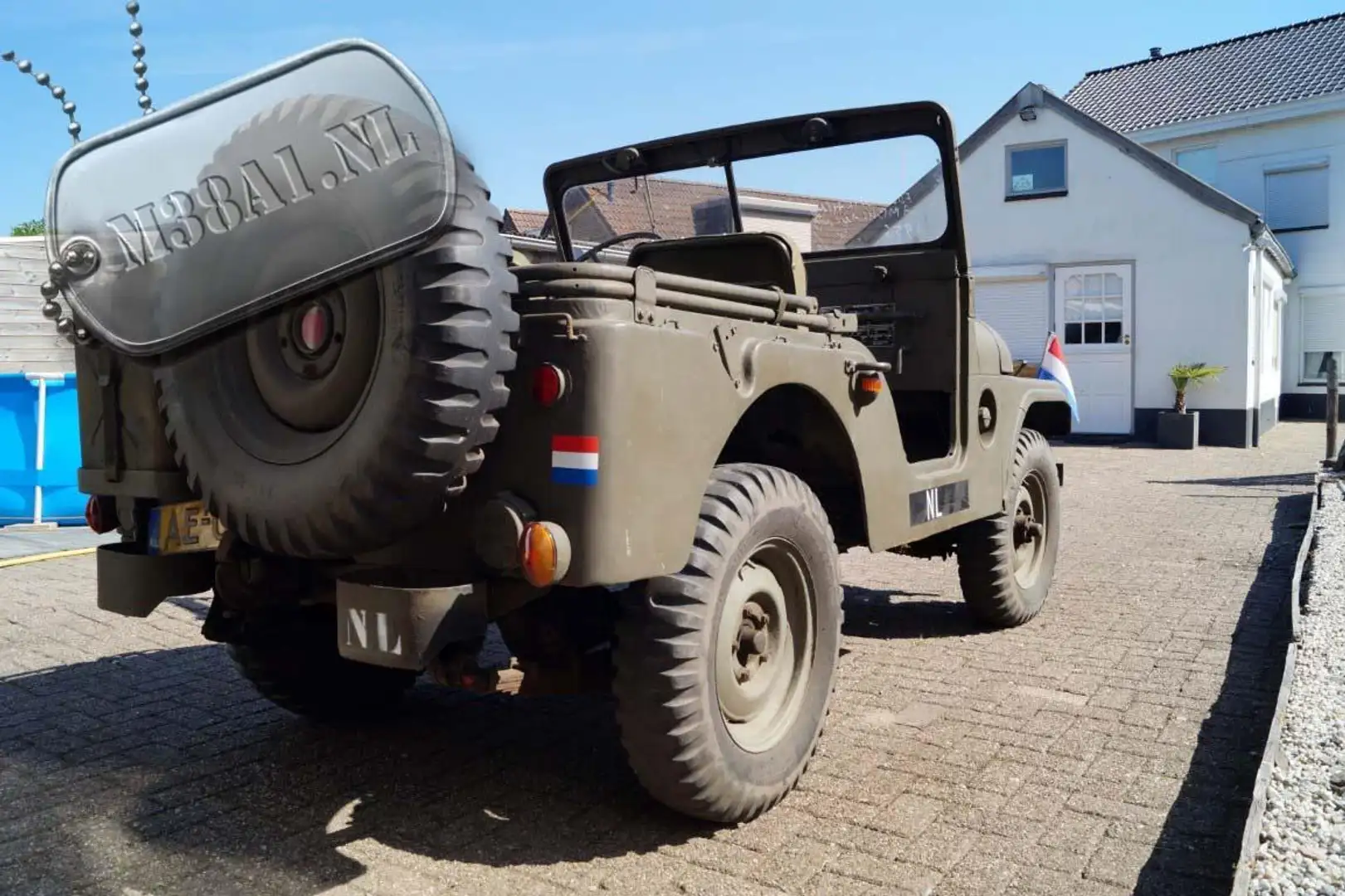 Jeep Willys Nekaf full matching ambulance 1956 Verde - 2