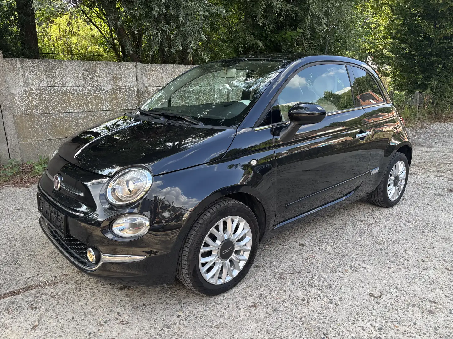 Fiat 500 500 1.2i Lounge (EU6d-TEMP) Noir - 1