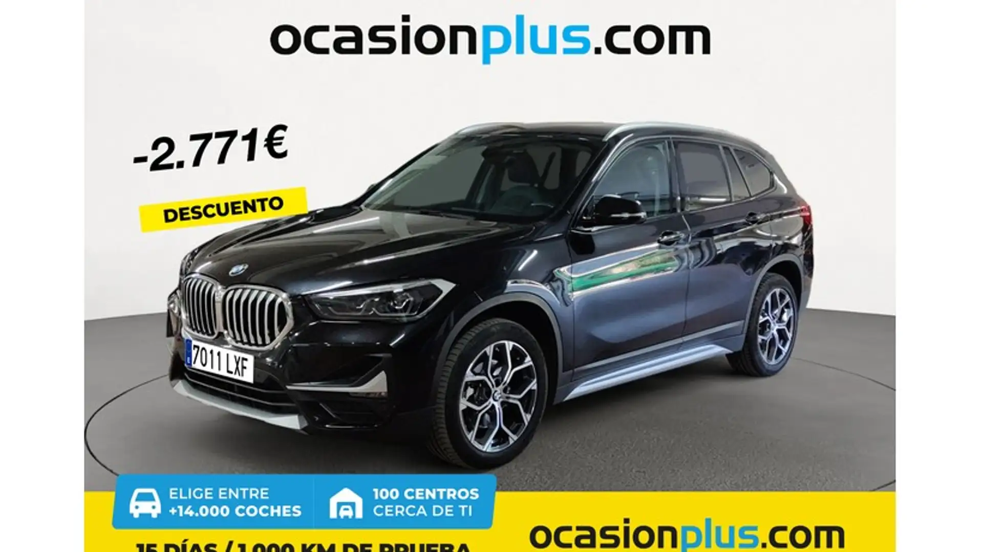 BMW X1 xDrive 20dA Noir - 1