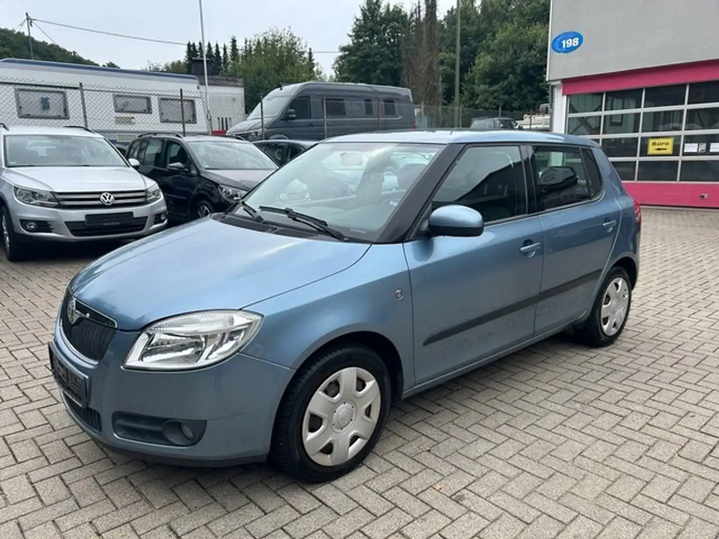 Skoda Fabia 1.4l Elegance Blau - 2