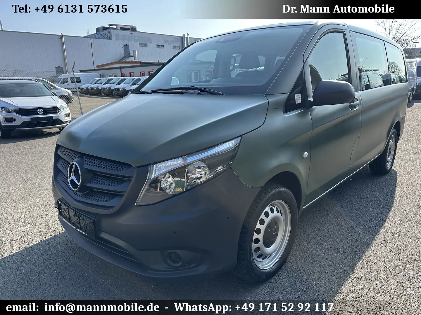 Mercedes-Benz Vito 114 CDI Pro 4x4 lang Grün - 1