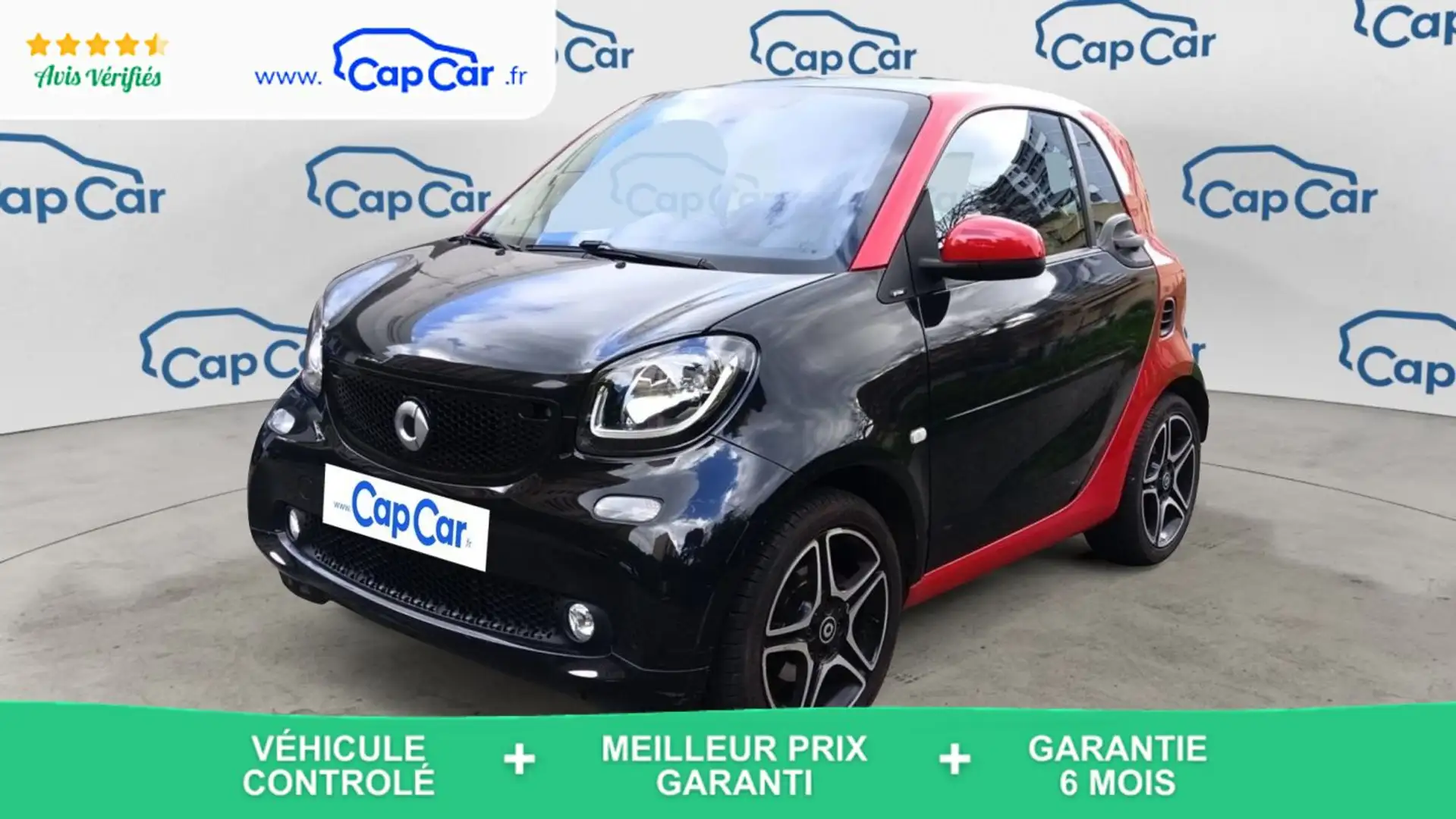 smart forTwo 0.90 90 Passion Noir - 1