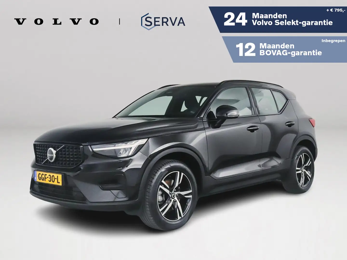 Volvo XC40 B4 Aut. Plus Dark | Stoel- en stuurverwarming | Ha Zwart - 1