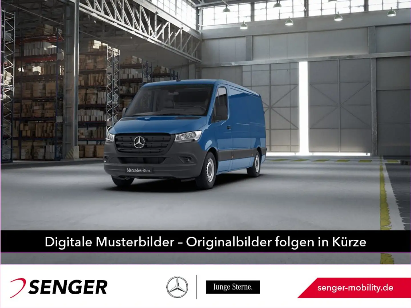 Mercedes-Benz Sprinter 315 CDI KA L2H1 Kamera Standhzg AHK3,5t Blau - 1