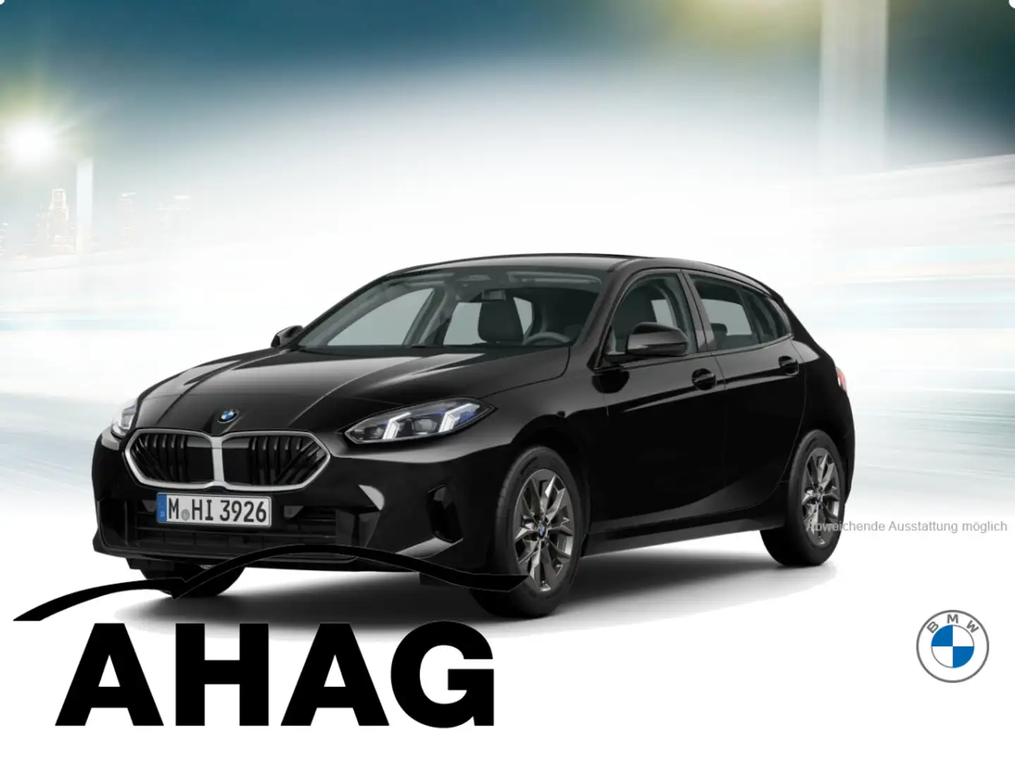 BMW 118 d Steptronic Navi DSG LED Scheinwerfer BT Schwarz - 1