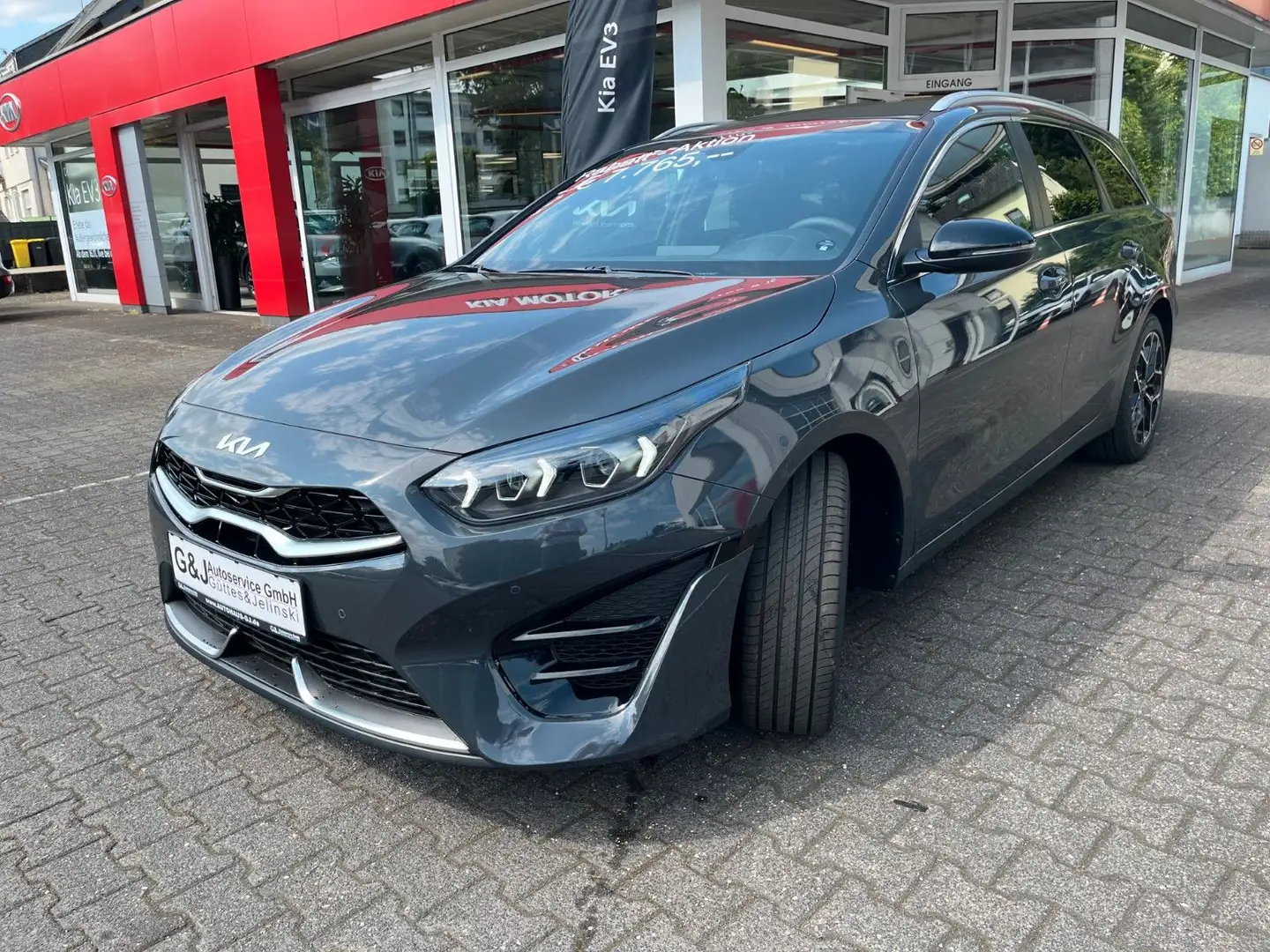 Kia Ceed SW / cee'd SW Ceed SW GT Line  Tempomat, Navi, Kamera, LED,TEC Grau - 1