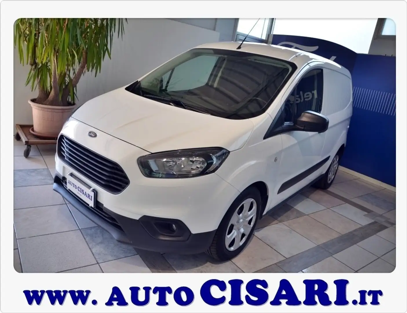 Ford Transit Courier 1.0 Ecoboost 100cv - TREND Blanc - 1