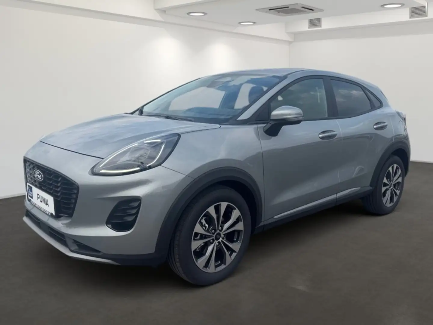 Ford Puma Titanium 1,0 EcoBoost Hybrid Grijs - 1