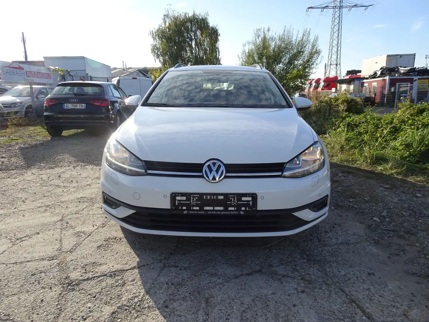 Volkswagen Golf Variant Trendline BMT/Start-Stopp Navi PDC ZH AHK 1 Hand Weiß - 1