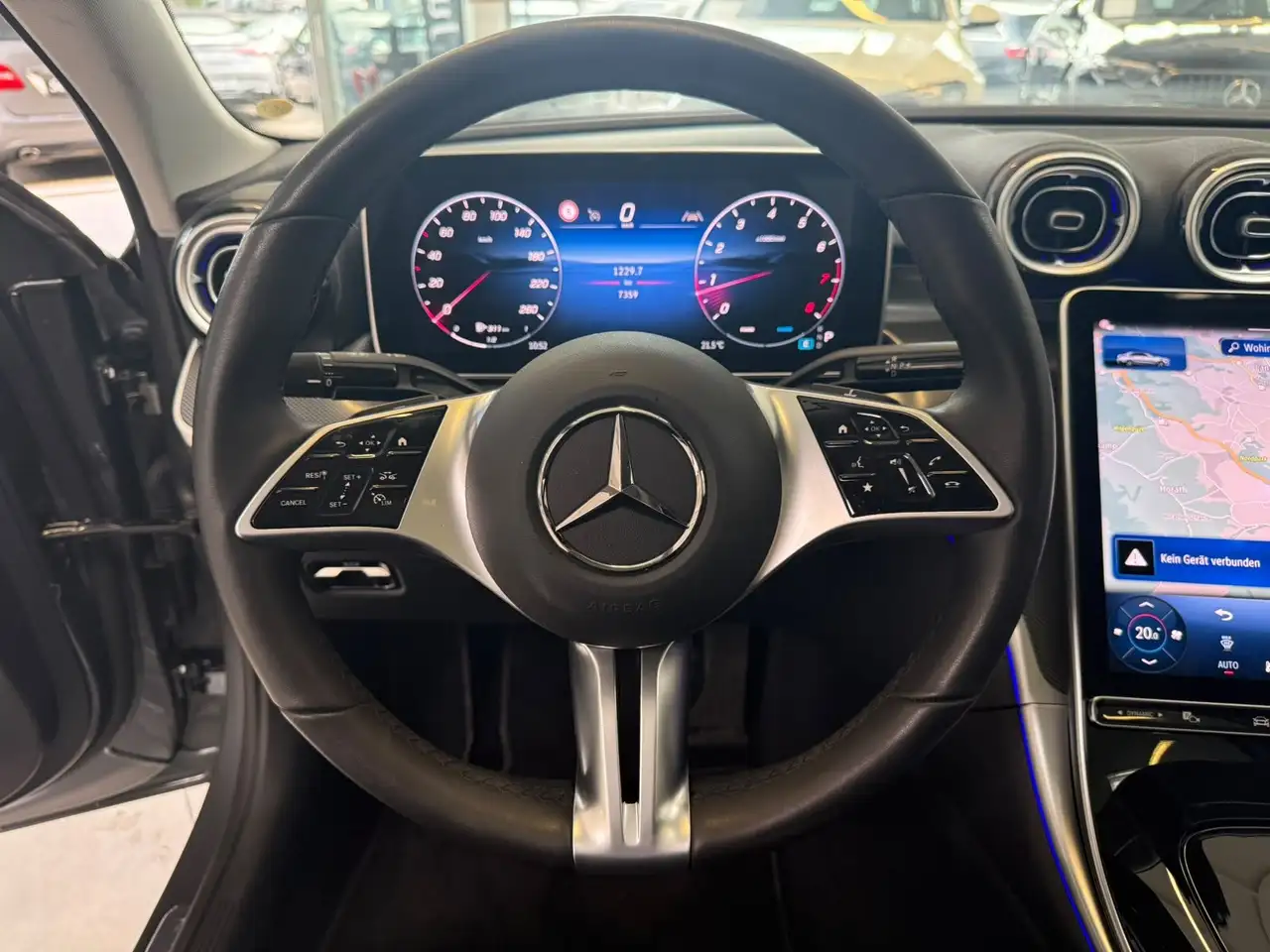 Mercedes-Benz C-Class PANO+MEMORY+LED+KAMERA+TOTW.+CARPLAY+DAB, миниатюра 10