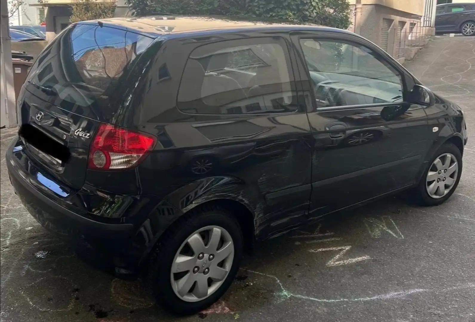 Hyundai Getz Getz 1.1 Чорний - 2