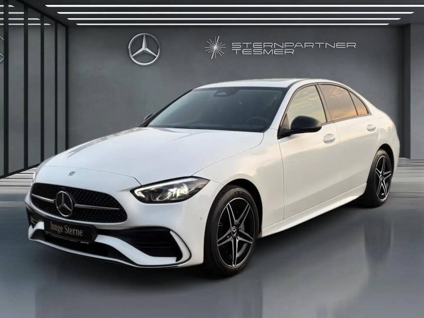 Mercedes-Benz C 300 e AMG Schiebed. AHK Night Kamera Ambiente Weiß - 2