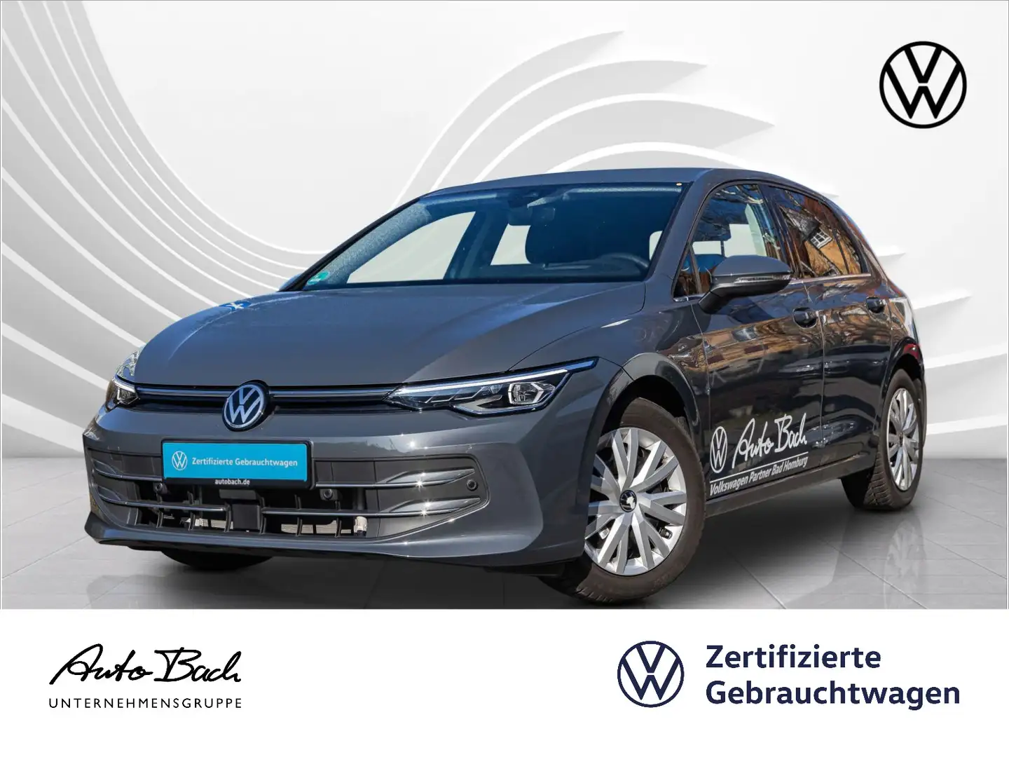 Volkswagen Golf VIII 2.0 TDI DSG Style, Navi, LED-Matrix, R Grau - 1