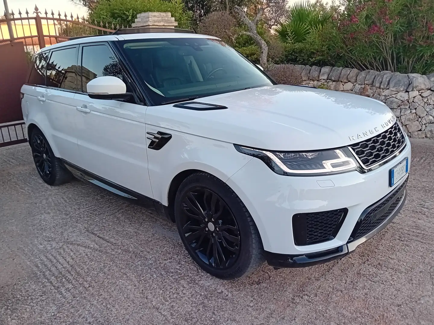 Land Rover Range Rover Sport Range Rover Sport II 2018 3.0 sdV6 HSE my19 Blanc - 1