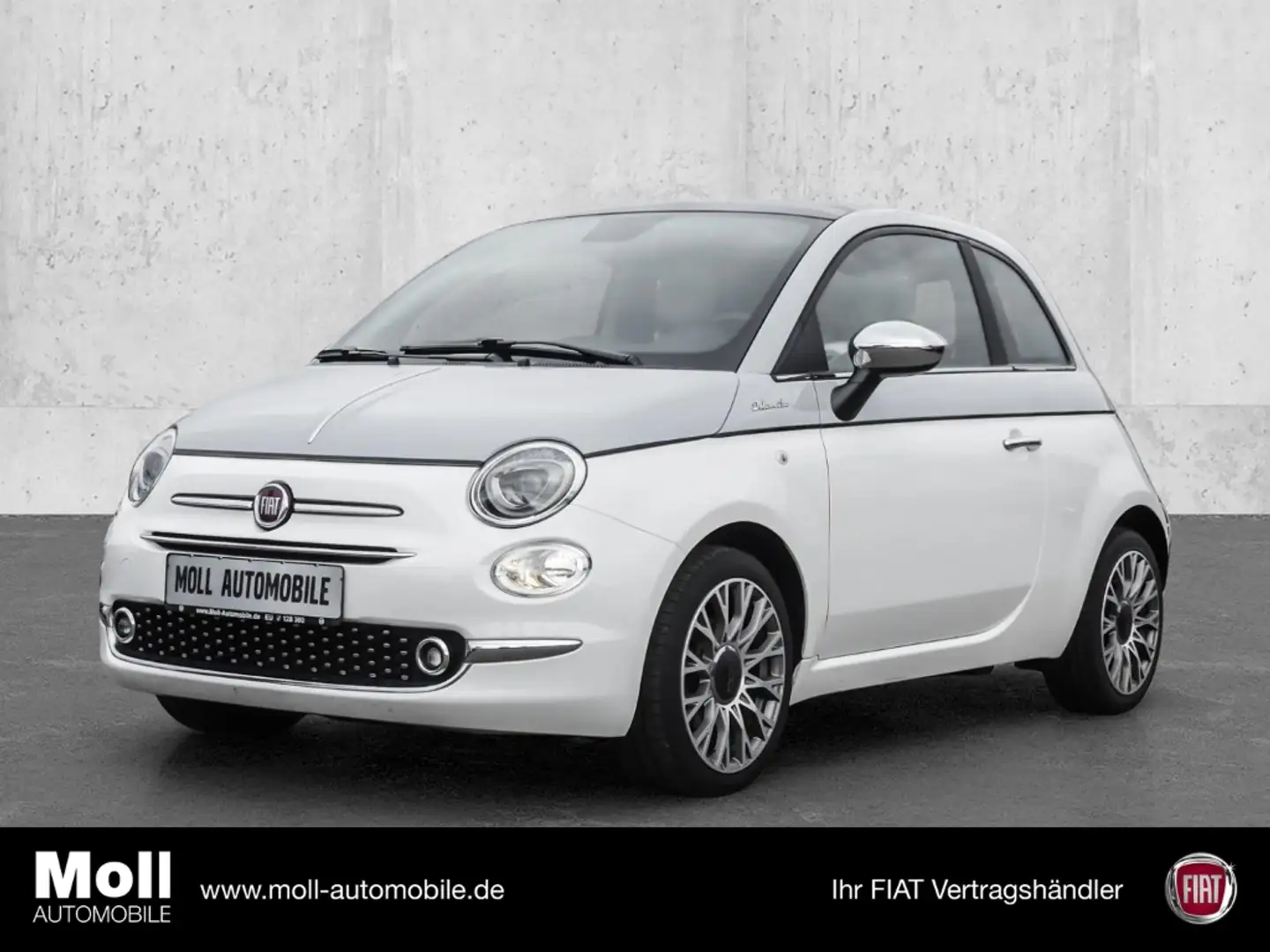 Fiat 500 DolceVita 1.0 Mild Hybrid EU6d Blanc - 1