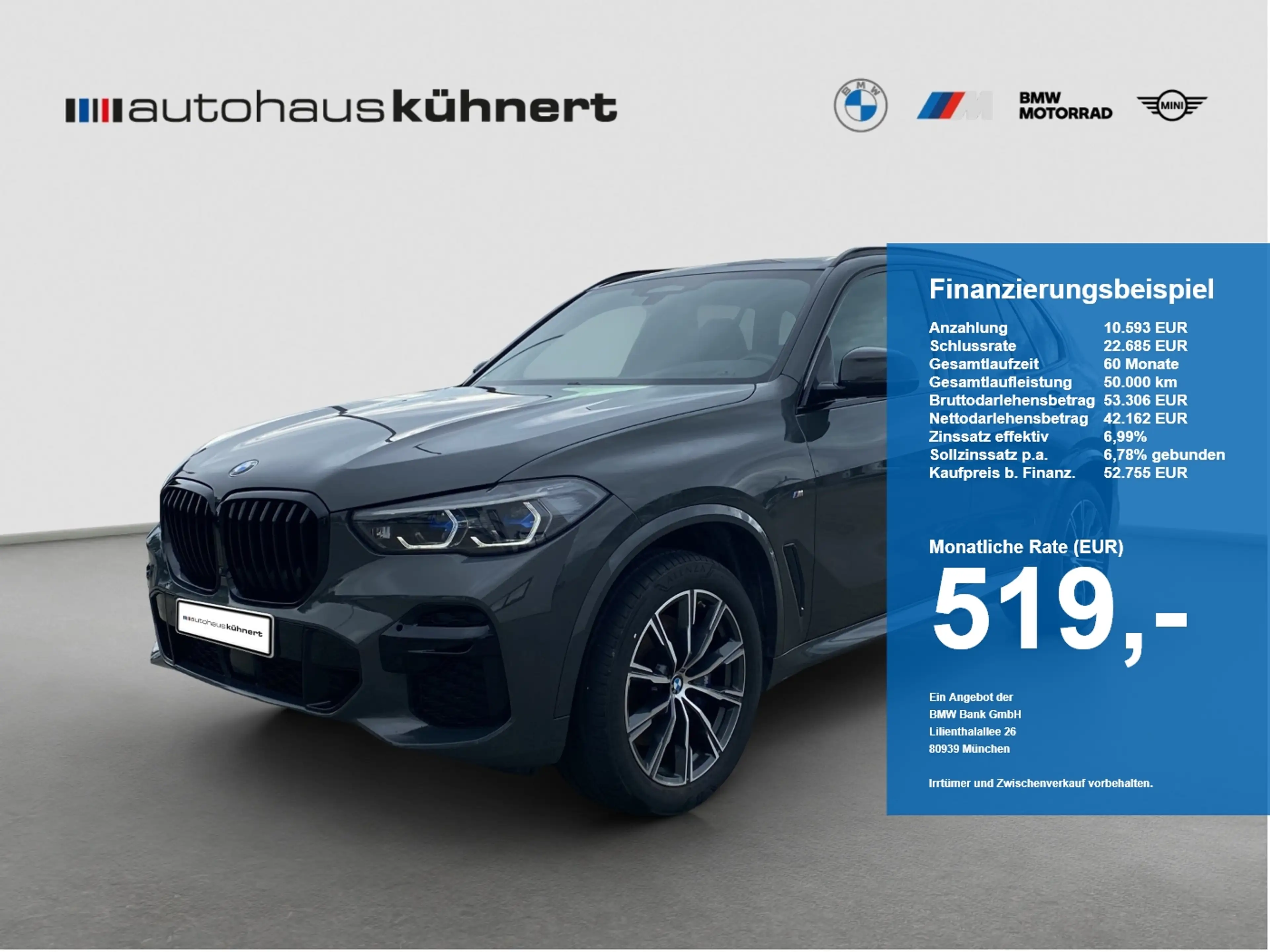 BMW X5 xDrive30d ///M-Sport/ACC/PanoSD/AHK/Standheiz.