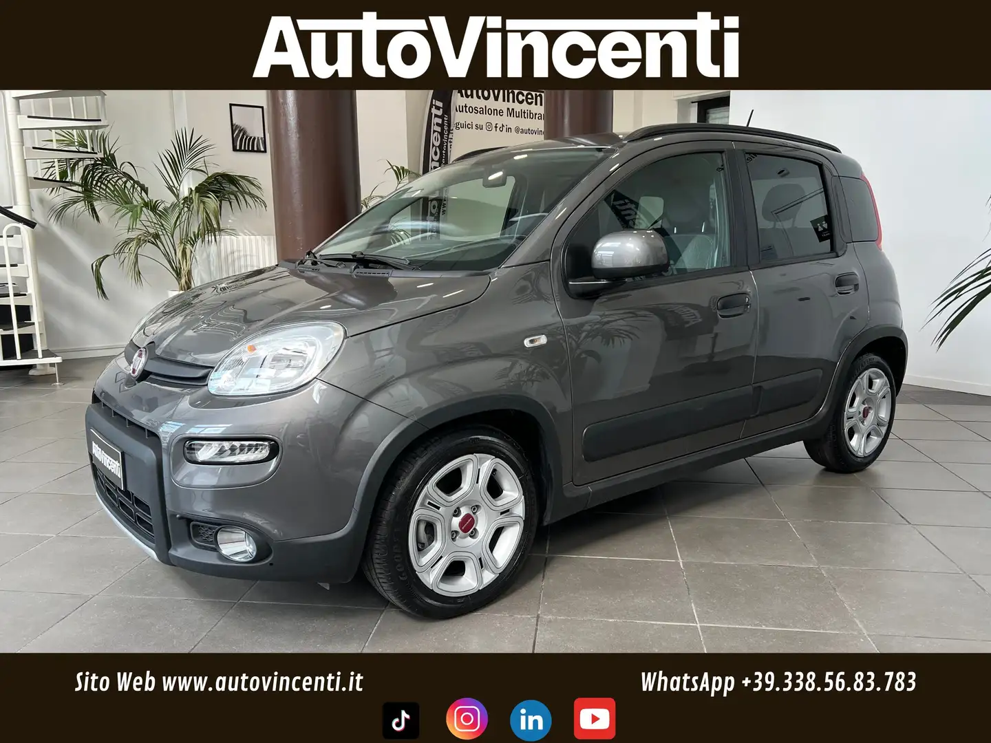 Fiat Panda 1.0 70 CV HYBRID CITY LIFE **PROMO €169/MESE** Grigio - 1