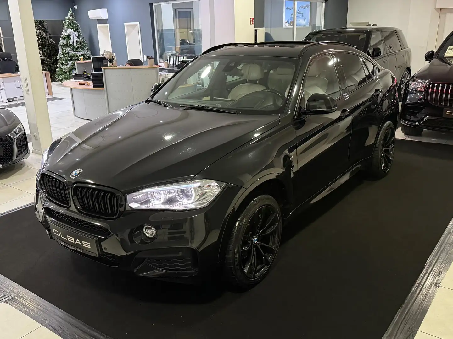 BMW X6 xDrive 30 d M Sport*HUD*KAM*GSD*LEDER-BEIGE* Schwarz - 1