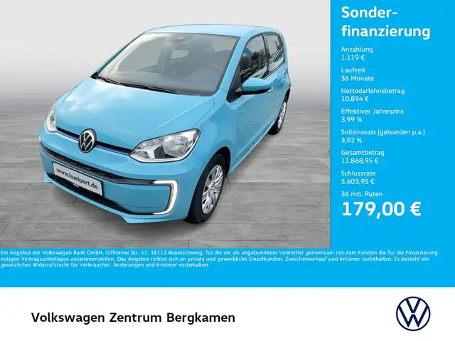 Volkswagen e-up! 4TÜREN KLIMAAUTOMATIK DAB+ BLUETOOTH