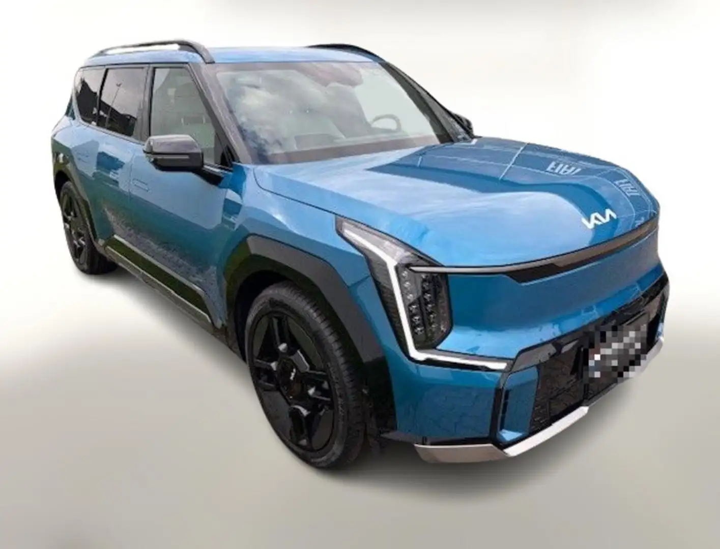 Kia EV9 GT-line 99,8kWh 4WD Pano Wärmep Meridian HUD 28... Blau - 1