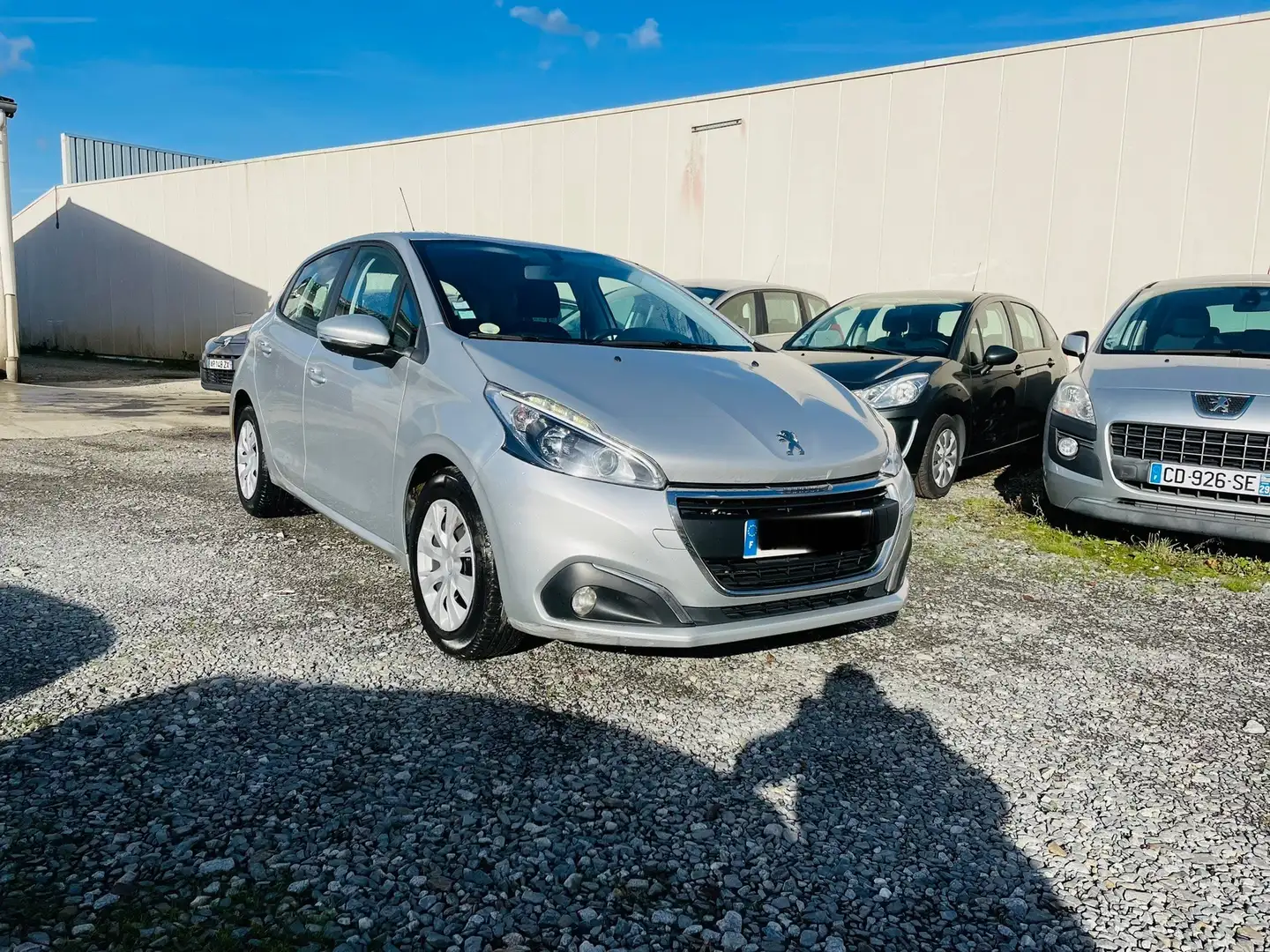 Peugeot 208 1.6 BlueHDi 100ch BVM5 Active Gris - 2