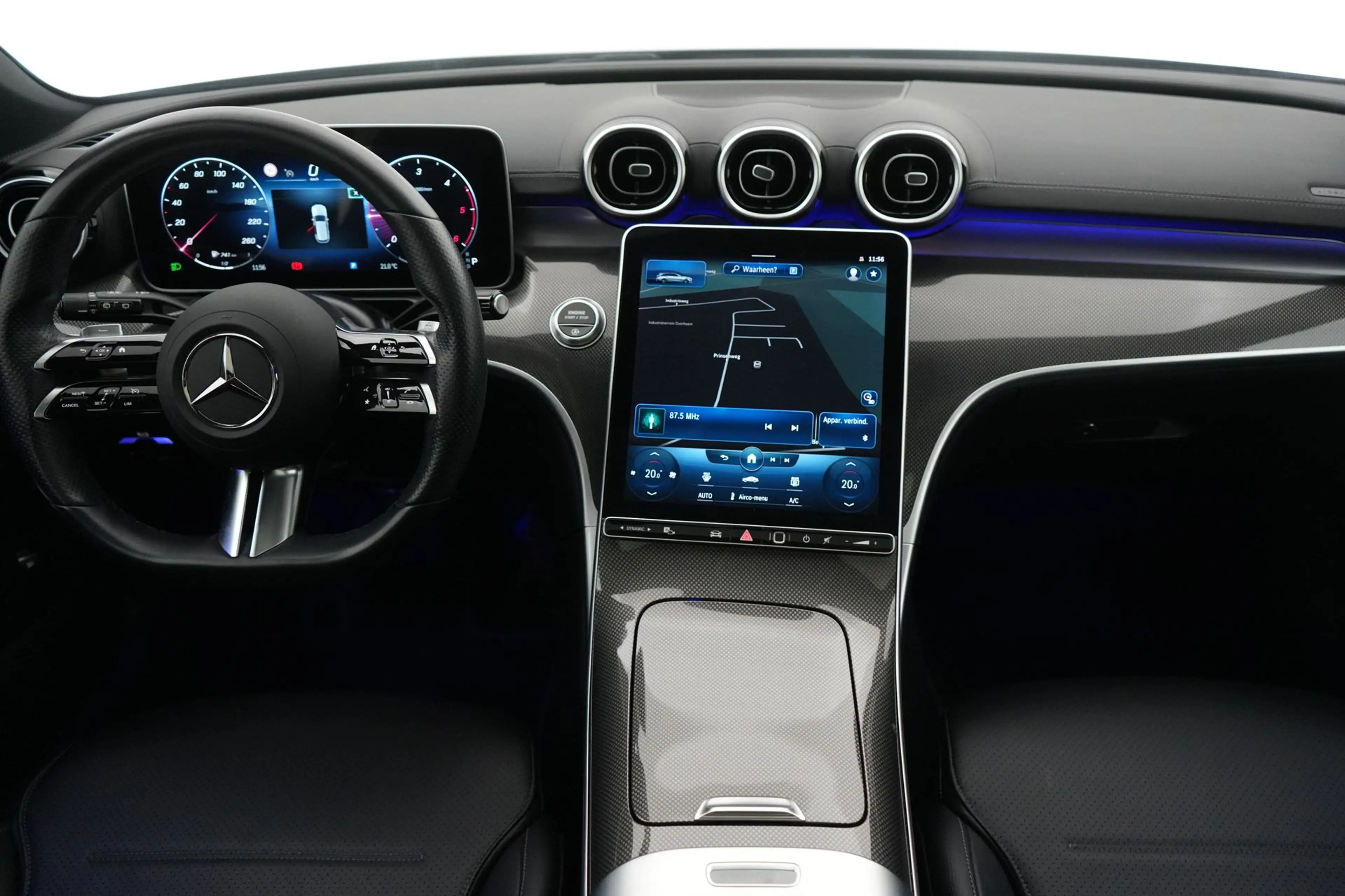 Mercedes-Benz C 200 Break 200dA MHEV AMG Line Night LEDER/CUIR LED GPS — photo 13