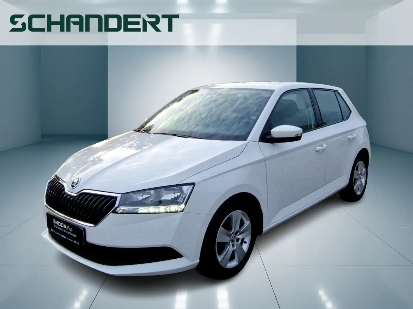 Skoda Fabia 1.0 MPI Cool Klima SmartLink DAB Weiß - 1