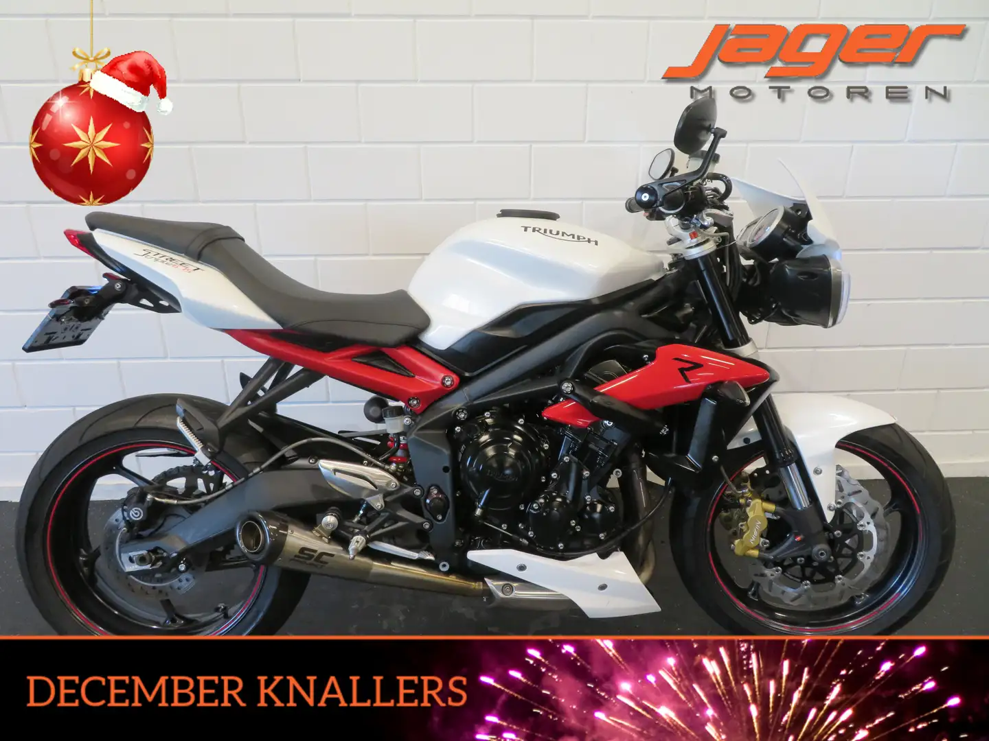 Triumph Street Triple 675 R SC PROJECT Piros - 1