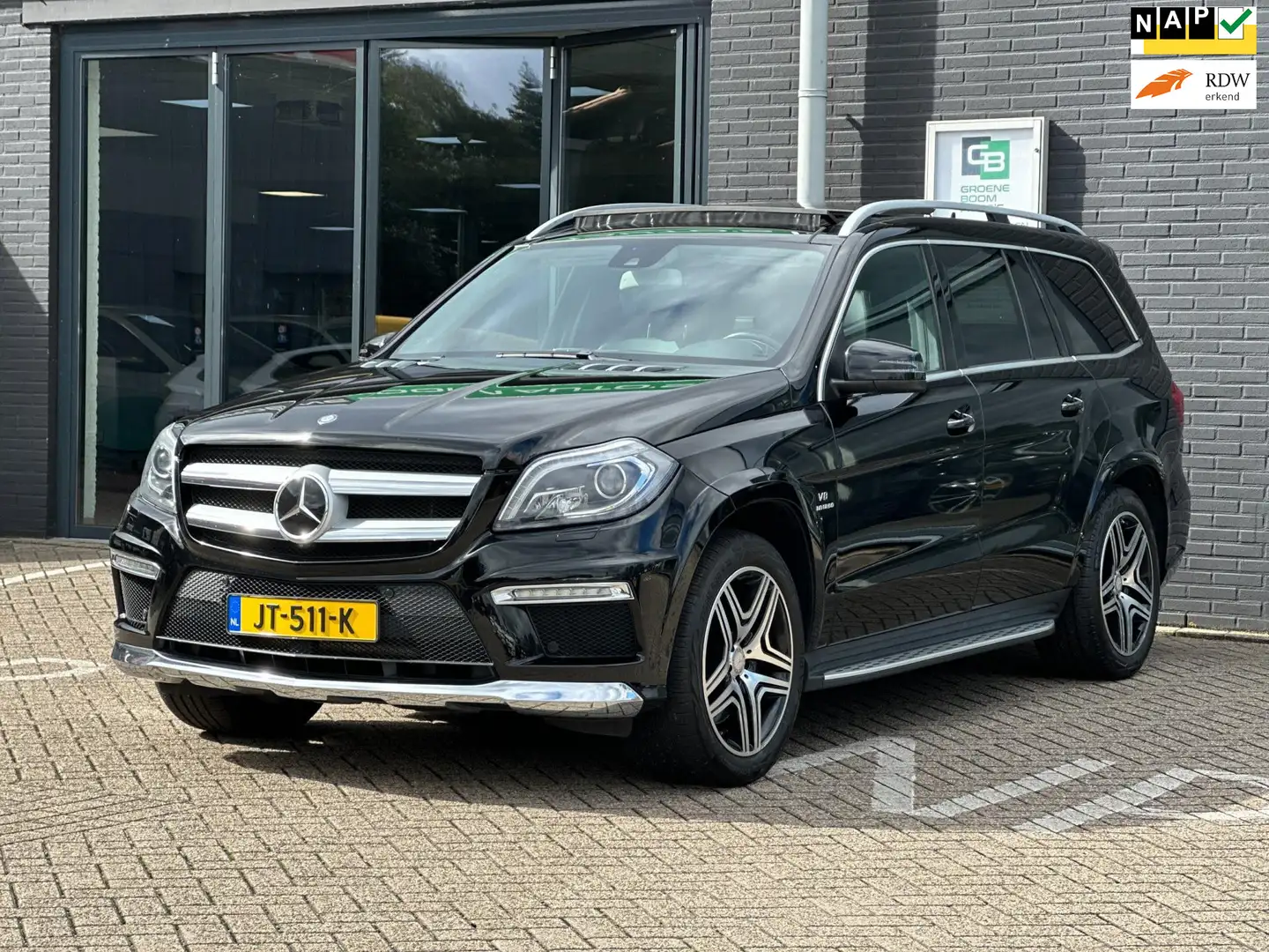 Mercedes-Benz GL 450 4 MATIC/7-PERS /PANODAK/CAMERA/LEDER/XENON/NL-AUTO Zwart - 1