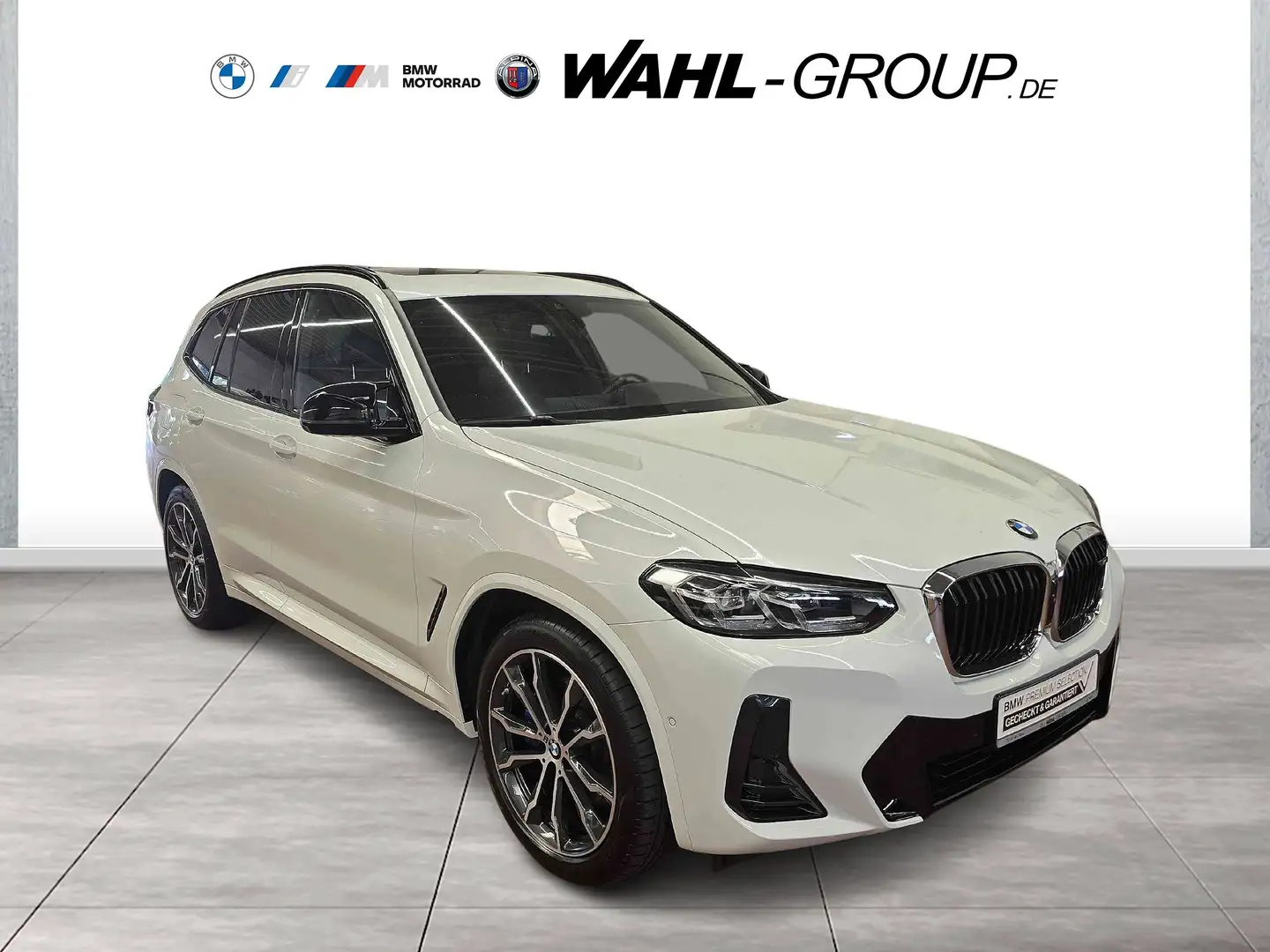 BMW X3 M 40d LC PLUS PANO AKUSTIK ACC HIFI DAB WLAN Weiß - 2