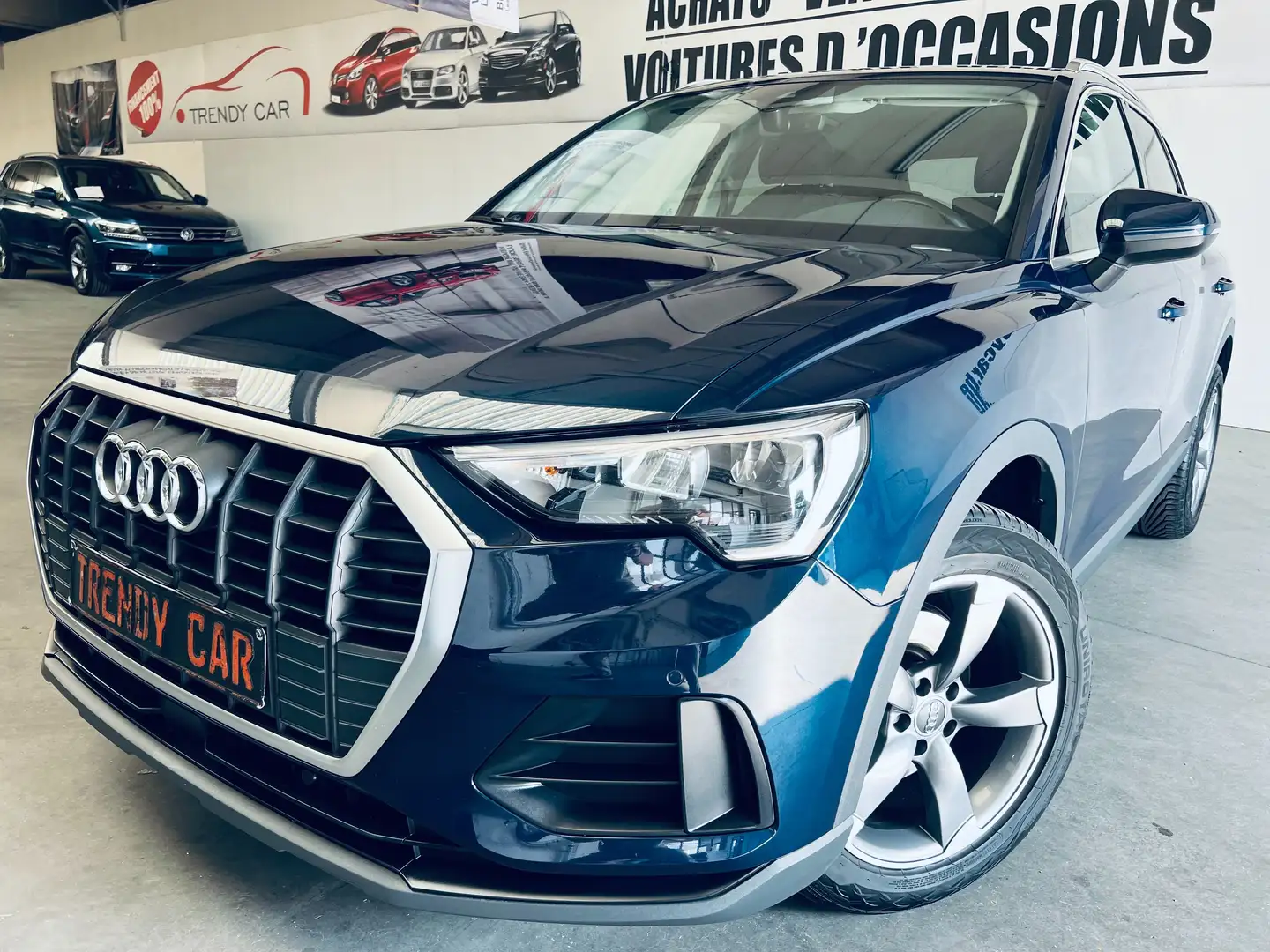 Audi Q3 35 TFSI S tronic+TVA+CUIR+CAMERA+CARNET+GARANTIE Blauw - 1