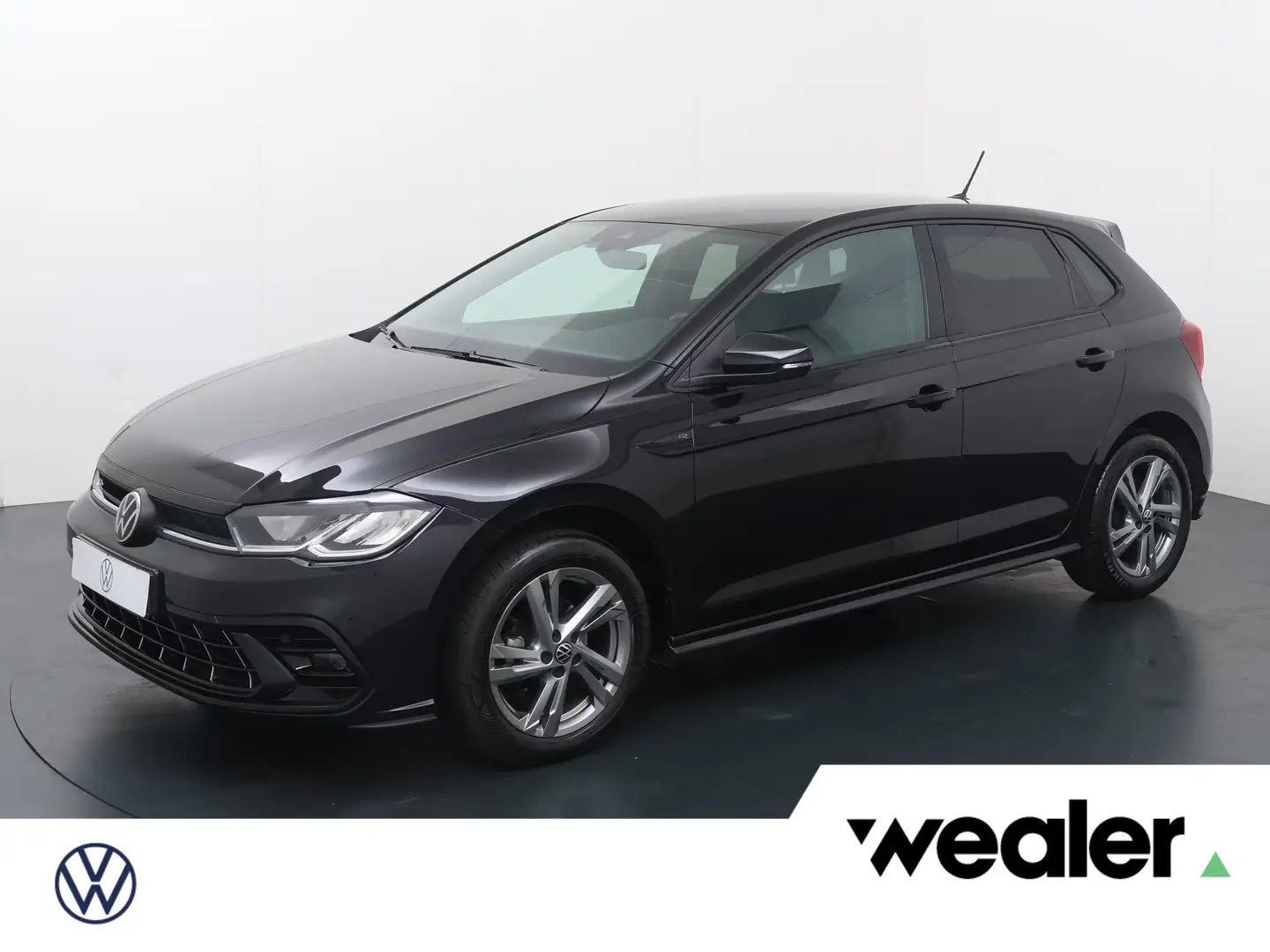 Volkswagen Polo 1.0 TSI R-Line | 95 PK | Automaat | Achteruitrij c Nero - 1