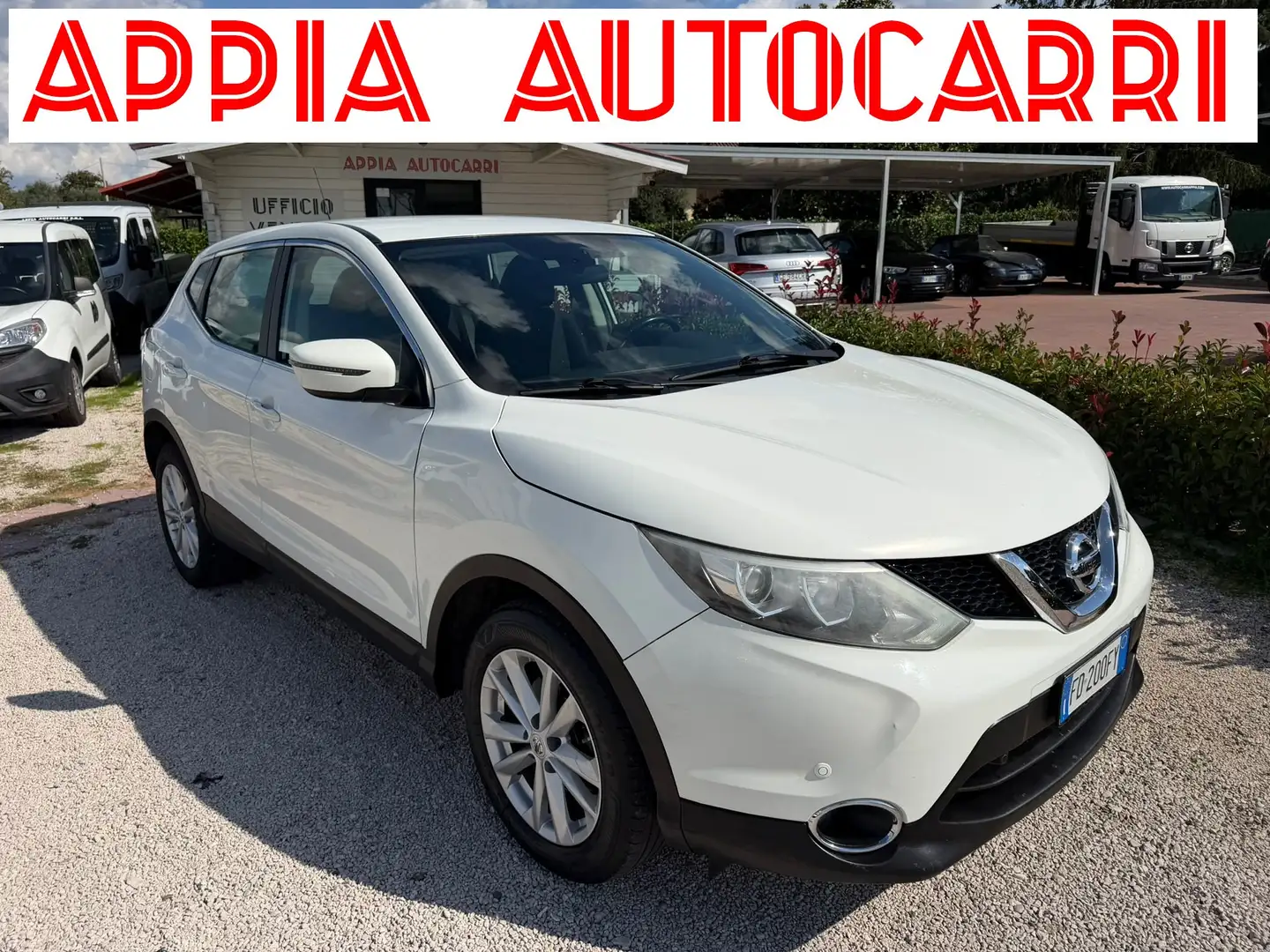 Nissan Qashqai 1.5dci Acenta 110cv E6 - UNICO PROPRIETARIO! Weiß - 1