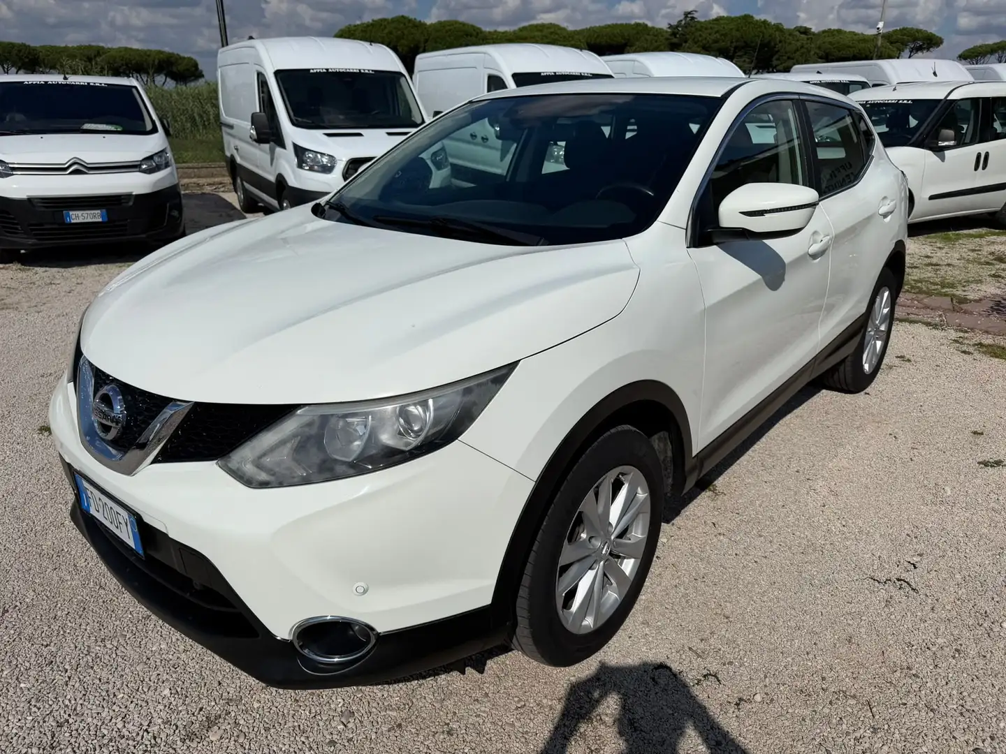 Nissan Qashqai 1.5dci Acenta 110cv E6 - UNICO PROPRIETARIO! Weiß - 2