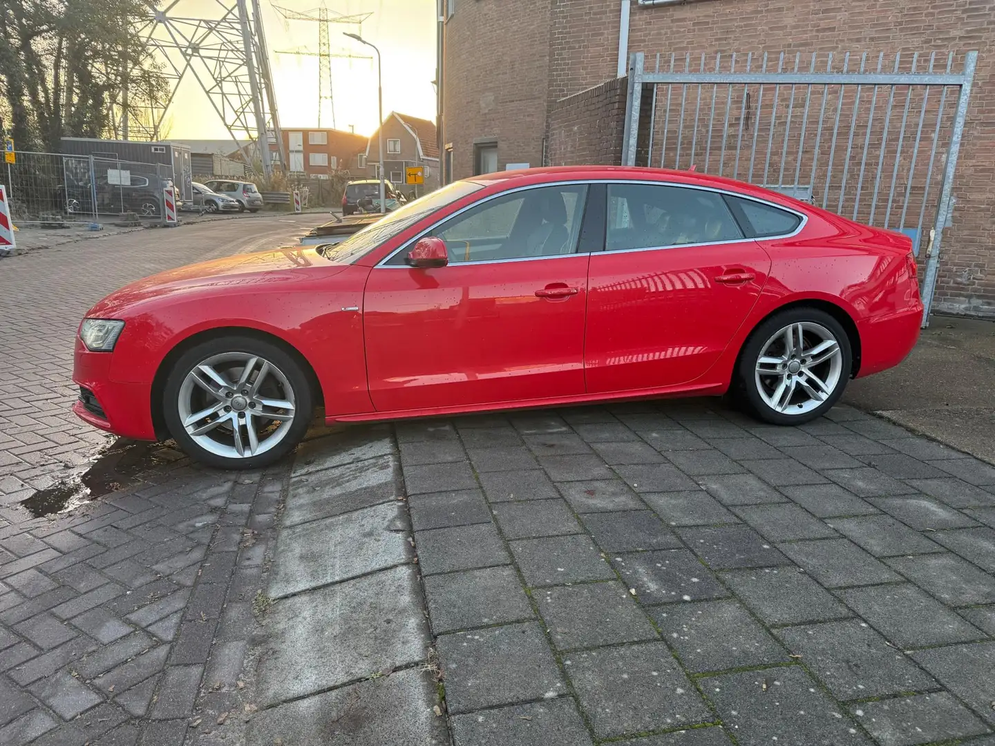 Audi A5 Sportback 1.8 TFSI Sport Edition S-Line Xenon/Leer Rood - 2