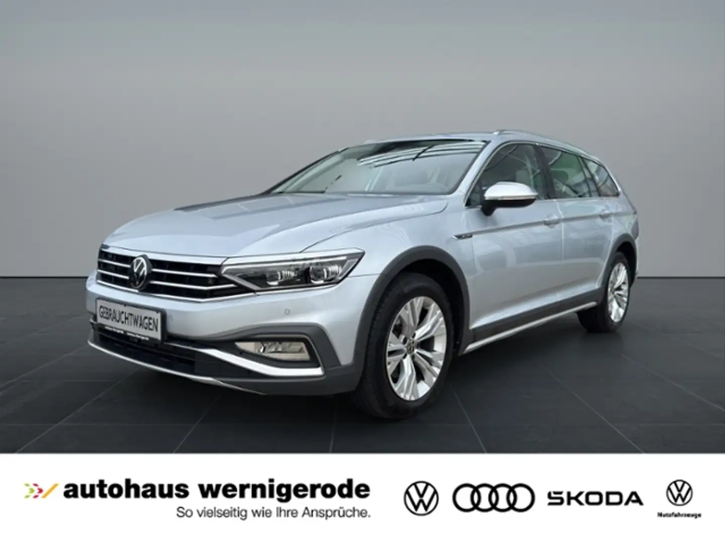 Volkswagen Passat Alltrack 2.0TDI 4M Matrix/Leder/HK/Kamera Silber - 1