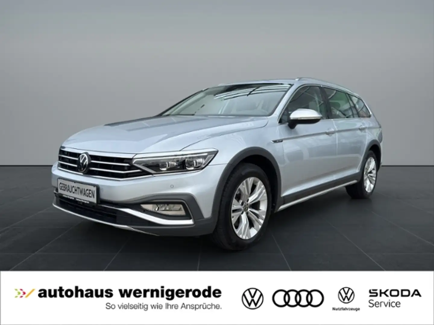 Volkswagen Passat Alltrack 2.0TDI 4M Matrix/Leder/HK/Kamera Silber - 1
