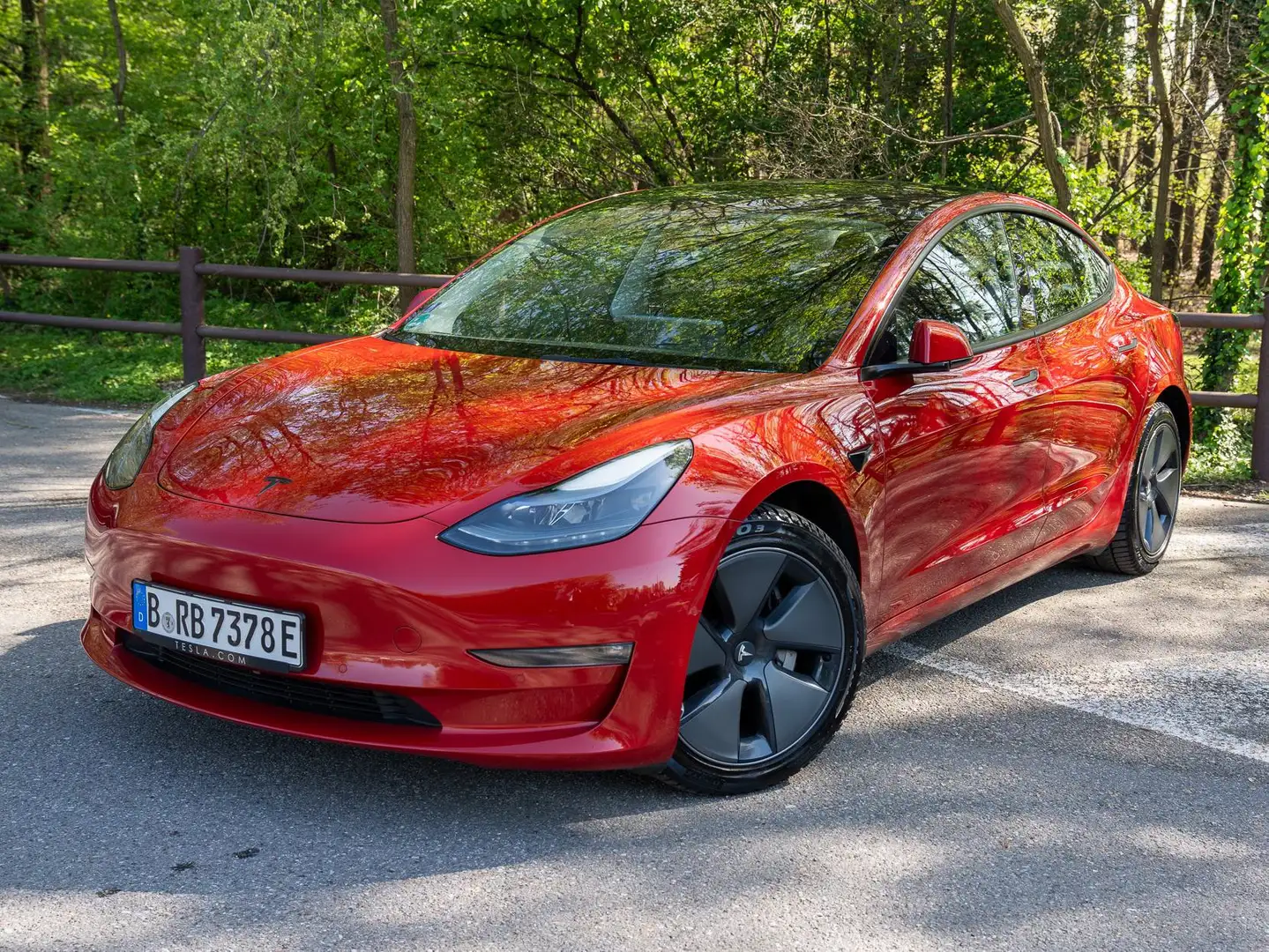 Tesla Model 3 Model 3 Performance Dual Motor awd Czerwony - 1