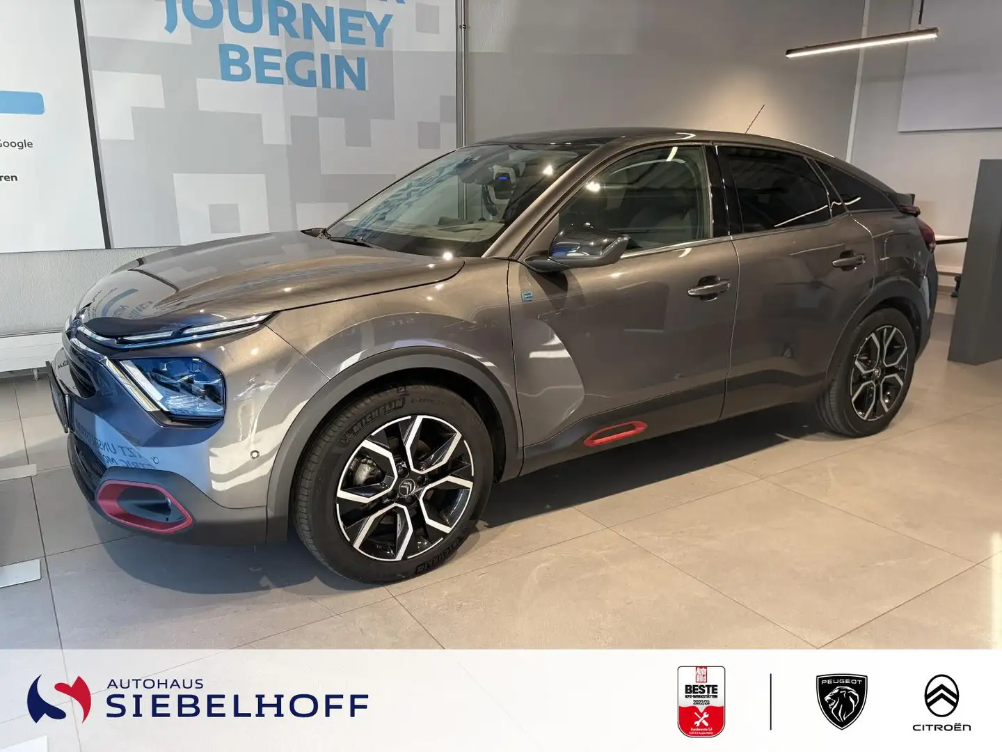 Citroen C4 e-C4 Shine Elektromotor 136 Grigio - 1