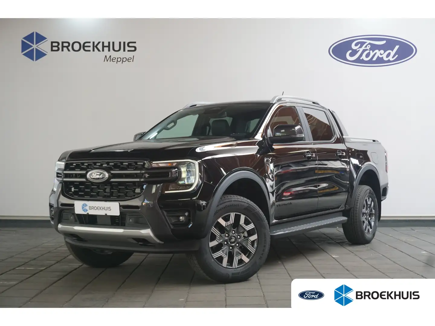 Ford Ranger Wildtrak Plug-in Dubbel Cabine Incl. BPM | Uit Voo Zwart - 1