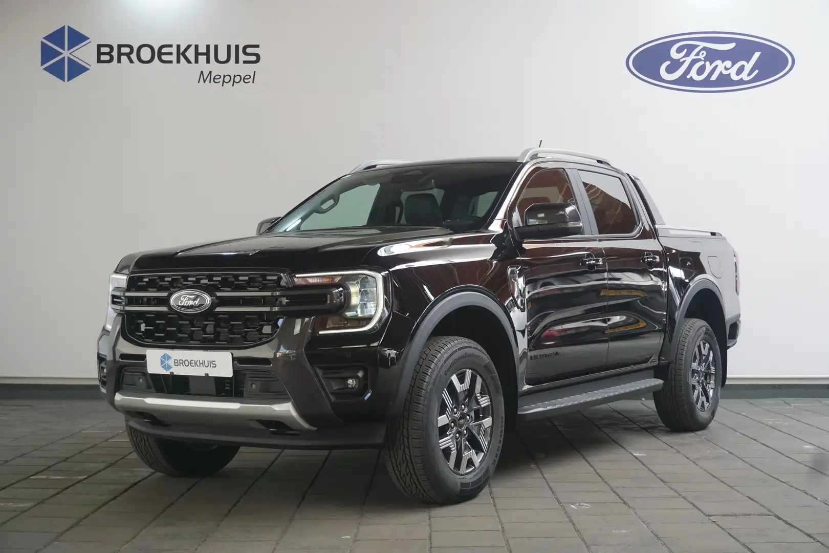 Ford Ranger Wildtrak Plug-in Dubbel Cabine Incl. BPM | Uit Voo Zwart - 2