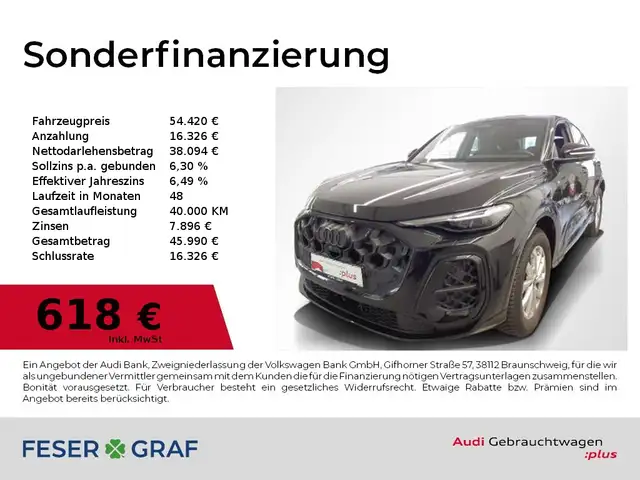 2025 Audi Q5 in Black for sale