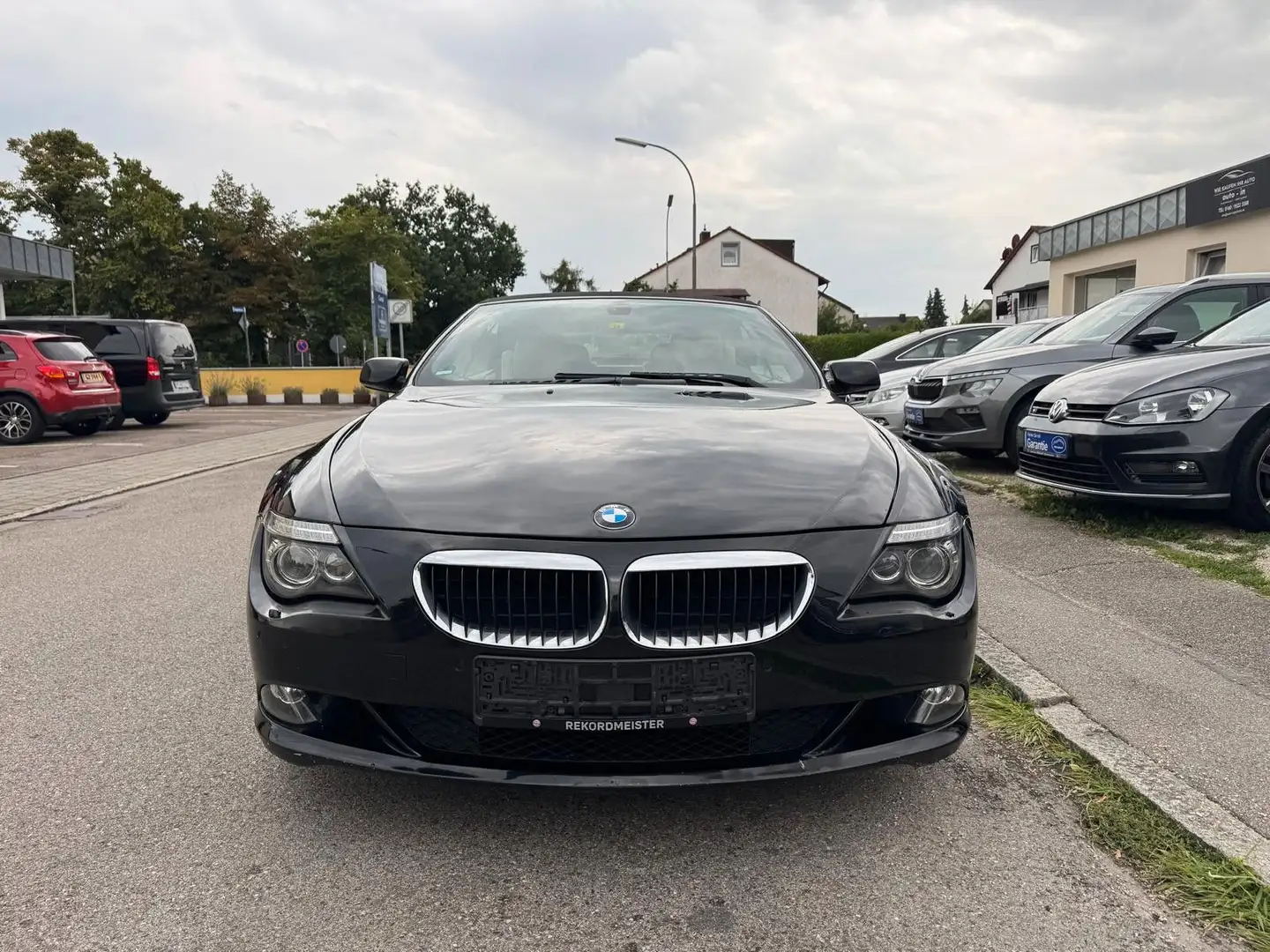 BMW 635 d Cabrio  Navi Xenon Memory Pdc Tüv Neu Black - 2