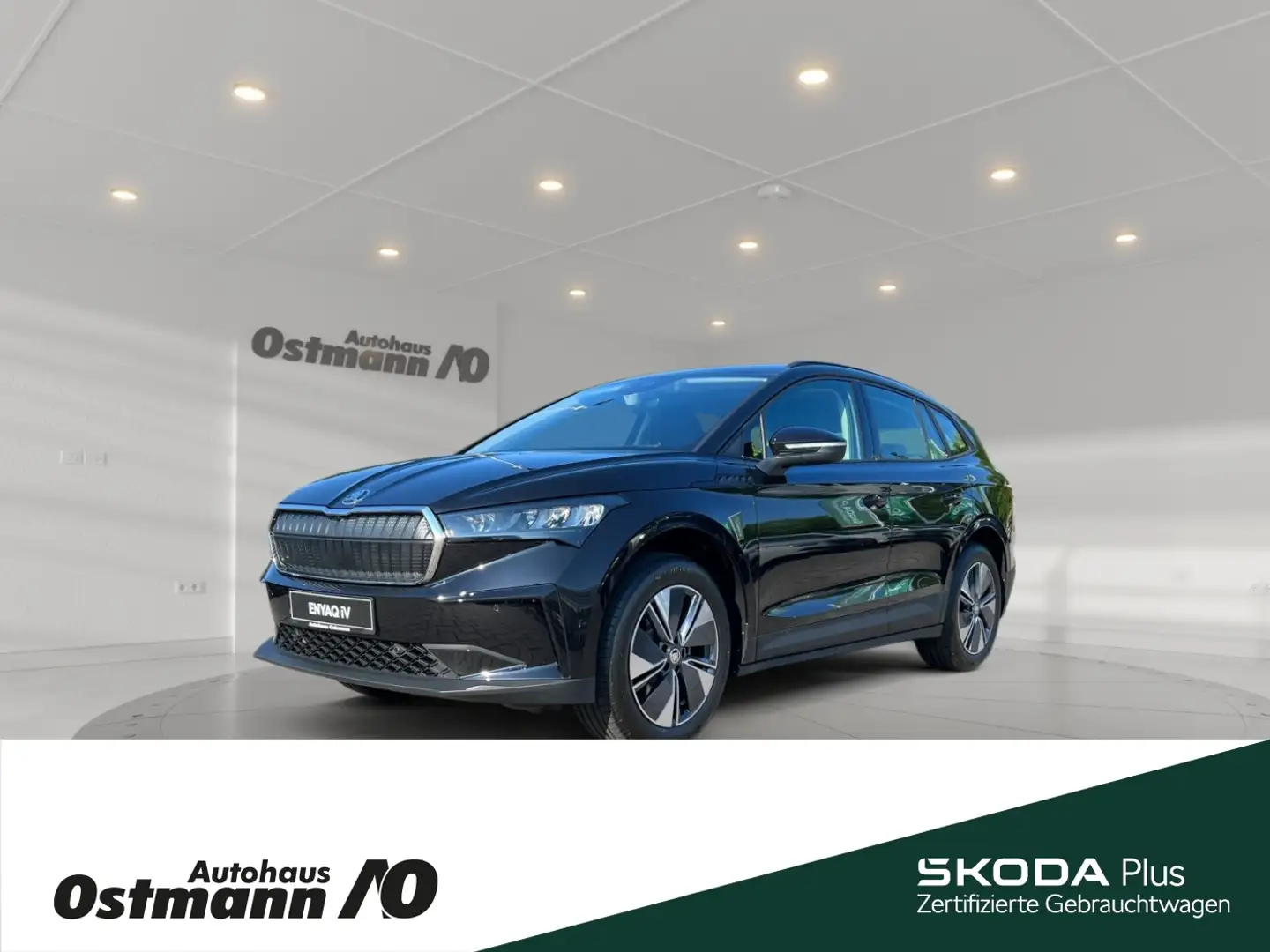 Skoda Enyaq 60 Loft 62 kWh *AHK*NAVI*RFK*SmartLink* Schwarz - 1