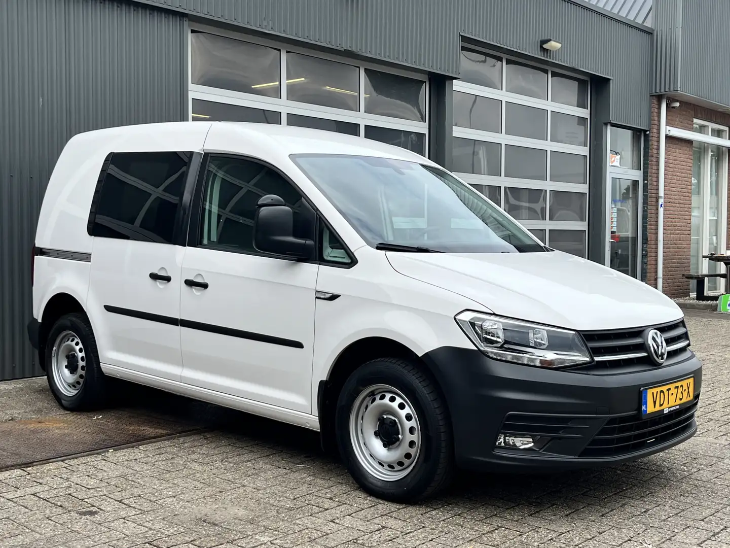 Volkswagen Caddy 2.0 TDI L1H1 Airco Cruise controle Schuifdeur Trek Blanco - 1